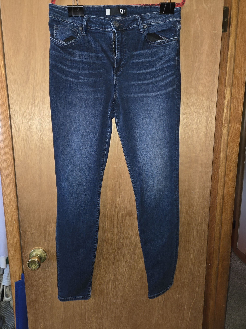 Kut from the Kloth Size 16 Indigo MIA High Rise Skinny Jeans